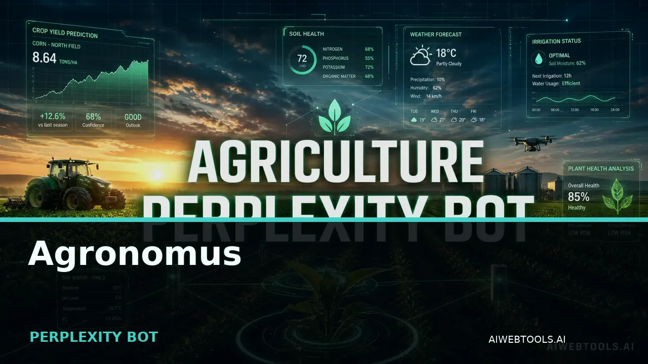 Agronomus PERPLEXITY BOT — AI tool listed on AI Web Tools