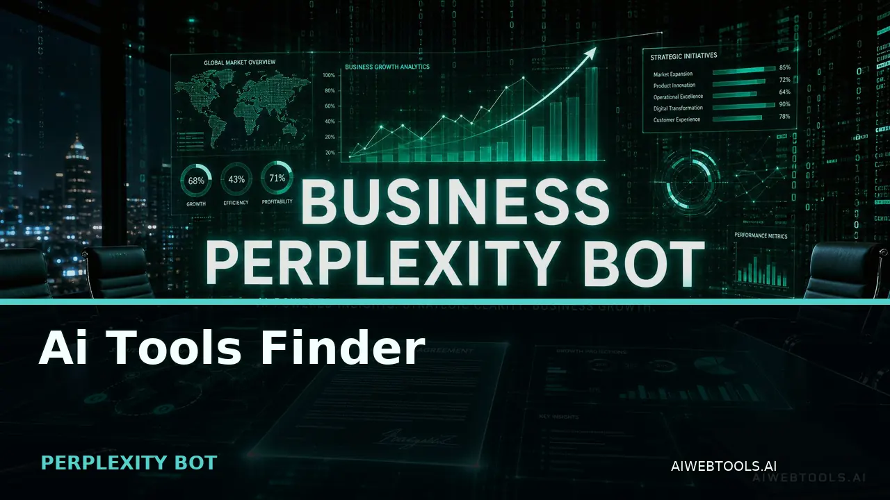 Ai Tools Finder PERPLEXITY BOT — AI tool listed on AI Web Tools