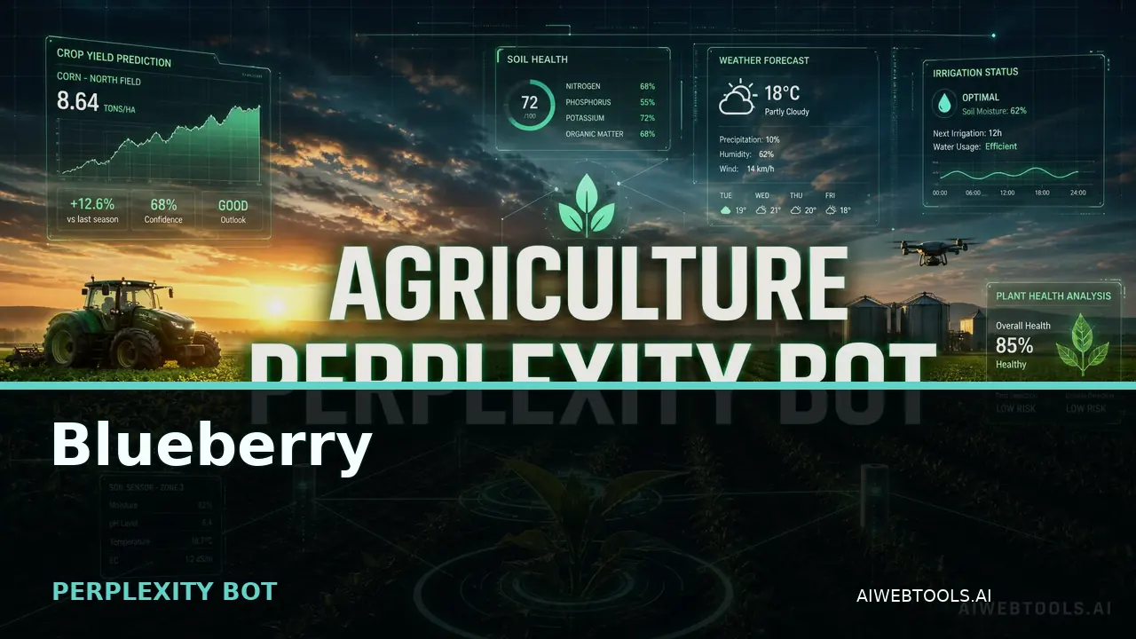 Blueberry PERPLEXITY BOT — AI tool listed on AI Web Tools