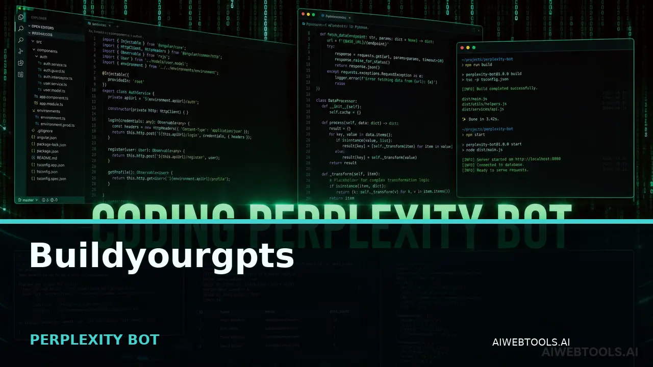 Buildyourgpts PERPLEXITY BOT — AI tool listed on AI Web Tools