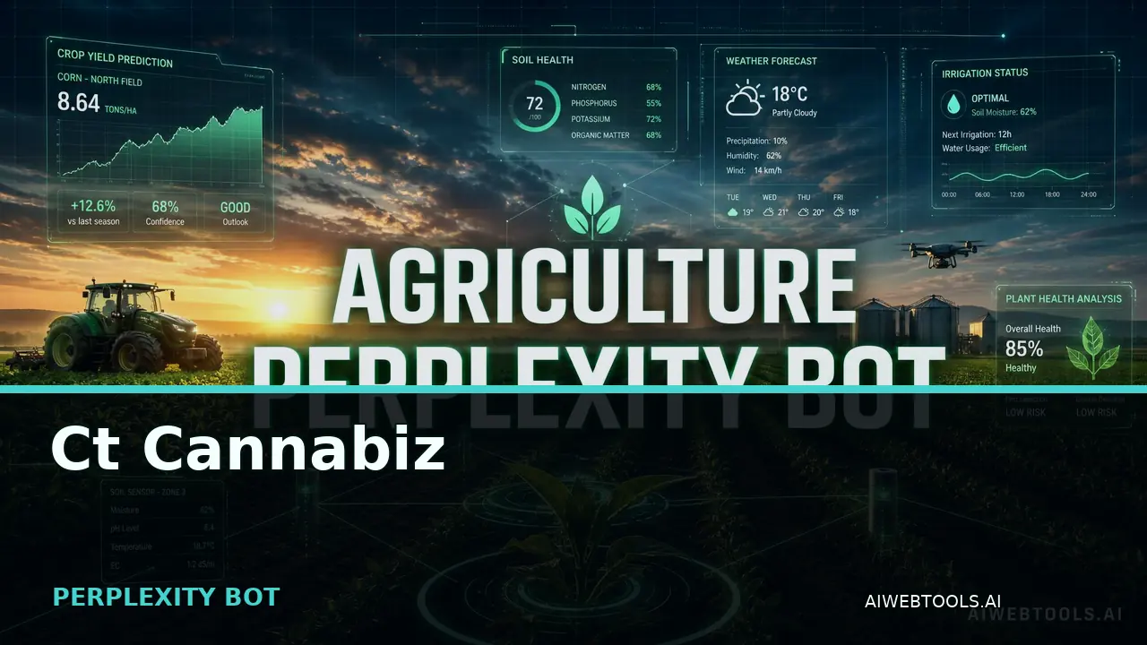 Ct Cannabiz PERPLEXITY BOT — AI tool listed on AI Web Tools