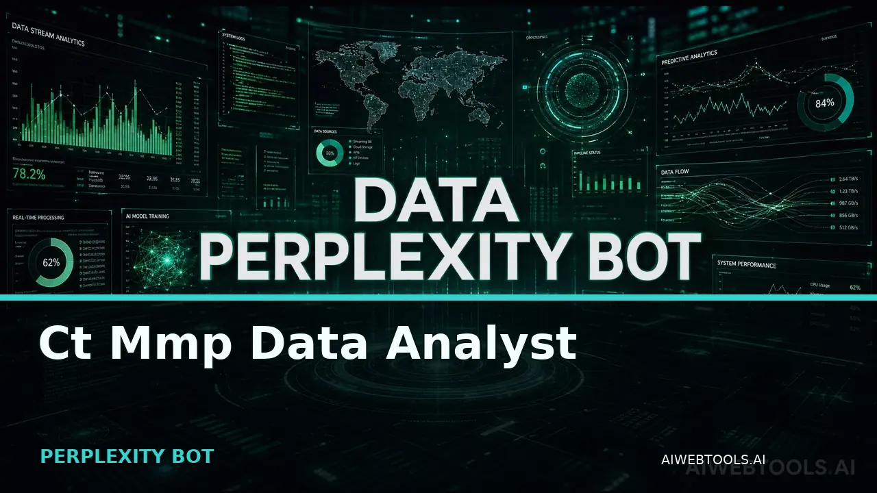 Ct Mmp Data Analyst PERPLEXITY BOT — AI tool listed on AI Web Tools