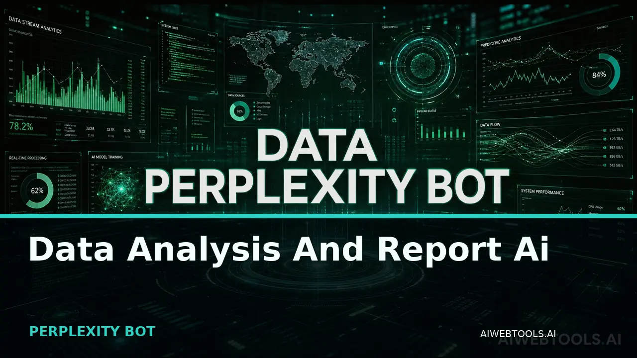 Data Analysis And Report Ai PERPLEXITY BOT — AI tool listed on AI Web Tools