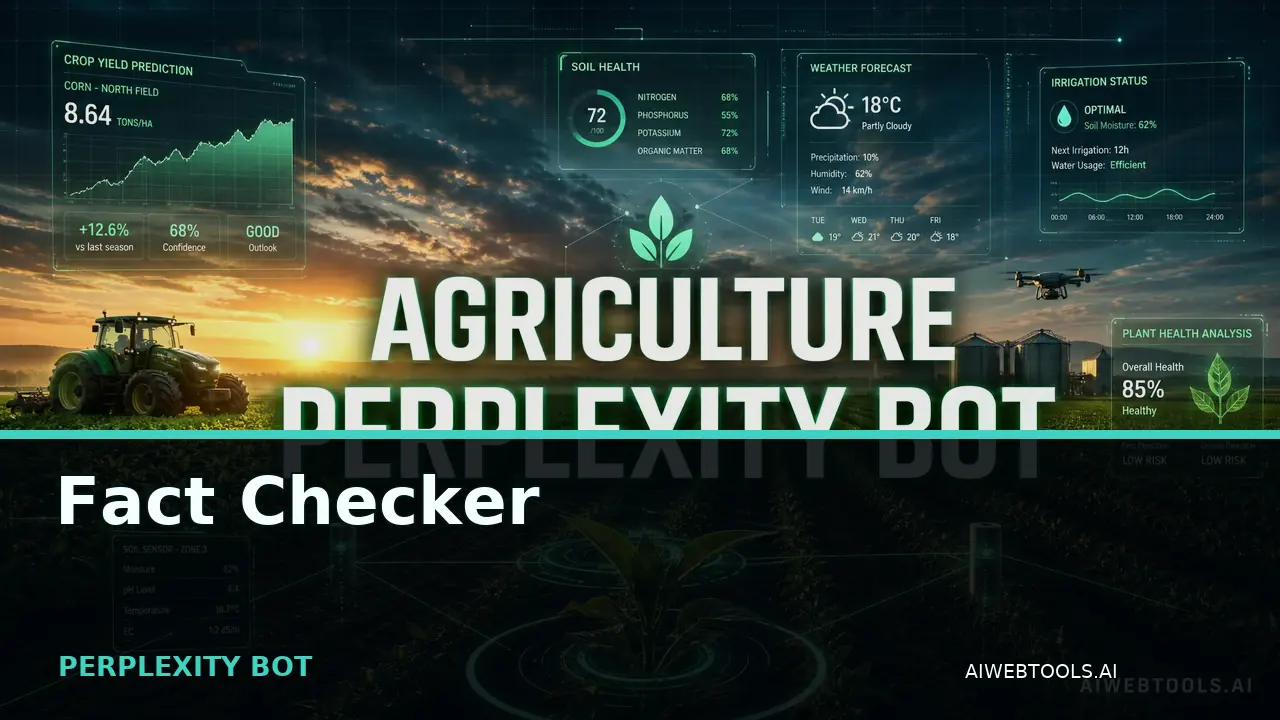 Farm Finder PERPLEXITY BOT — AI tool listed on AI Web Tools