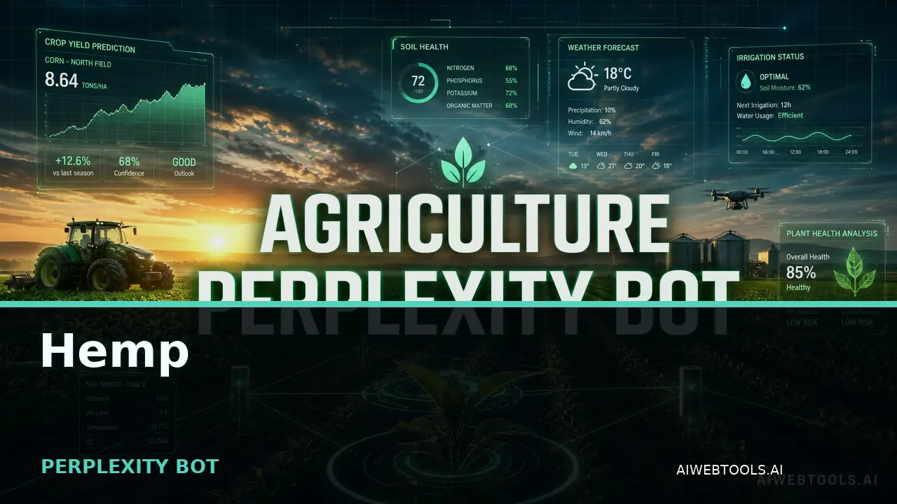 Hemp PERPLEXITY BOT — AI tool listed on AI Web Tools