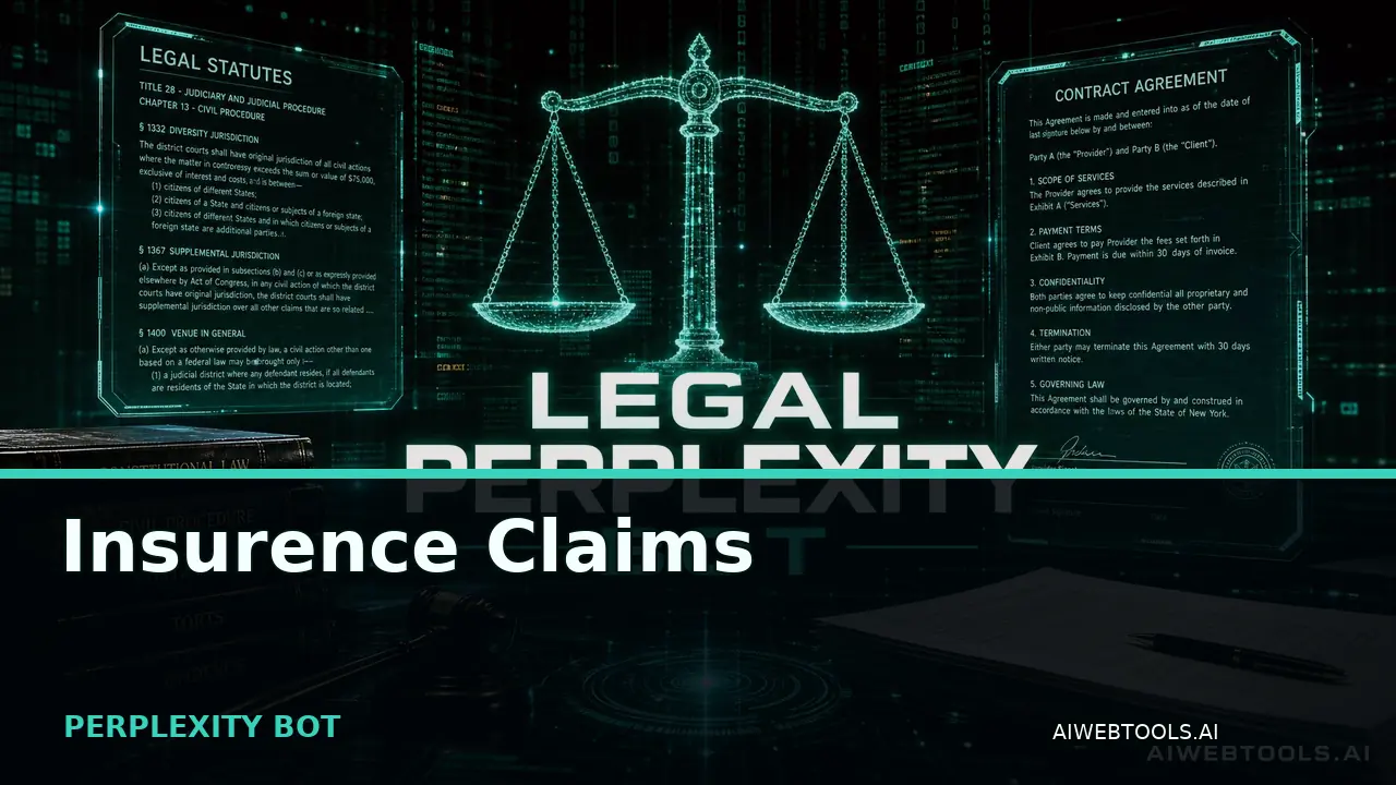 Insurence Claims PERPLEXITY BOT — AI tool listed on AI Web Tools