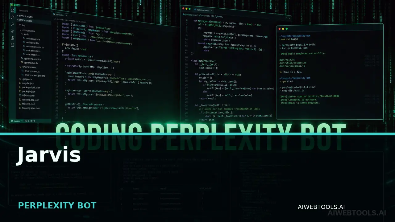 Jarvis PERPLEXITY BOT — AI tool listed on AI Web Tools