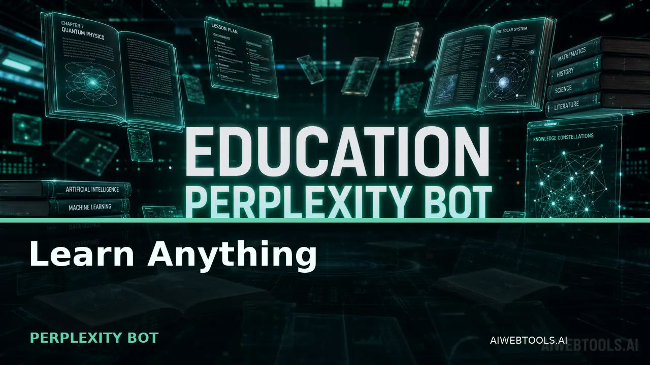 Learn Anything PERPLEXITY BOT — AI tool listed on AI Web Tools