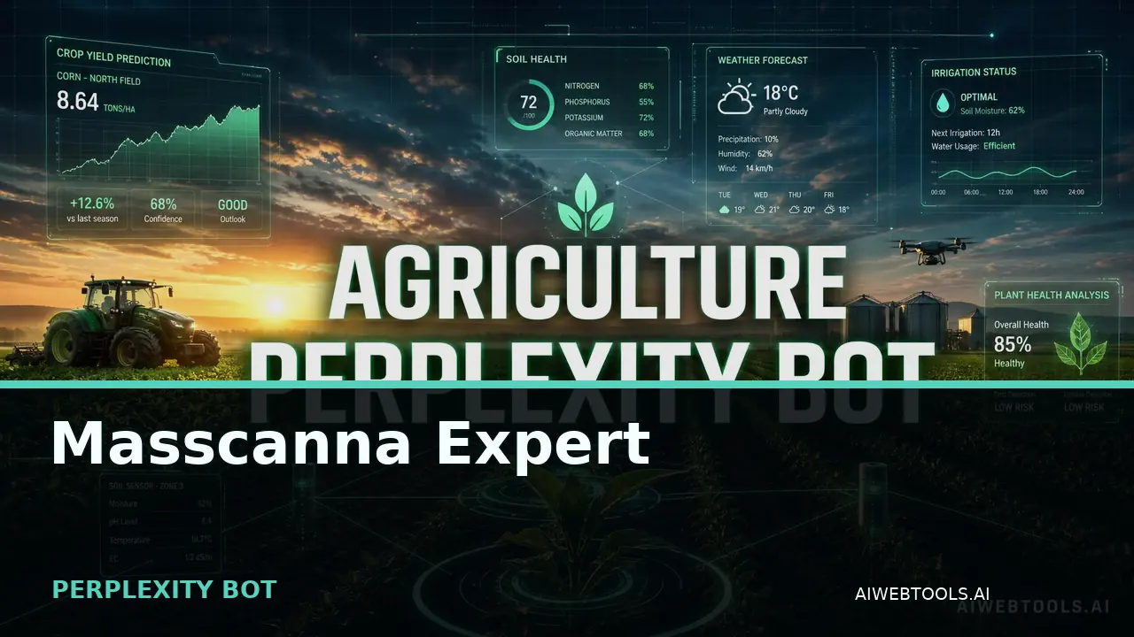 Masscanna Expert PERPLEXITY BOT — AI tool listed on AI Web Tools