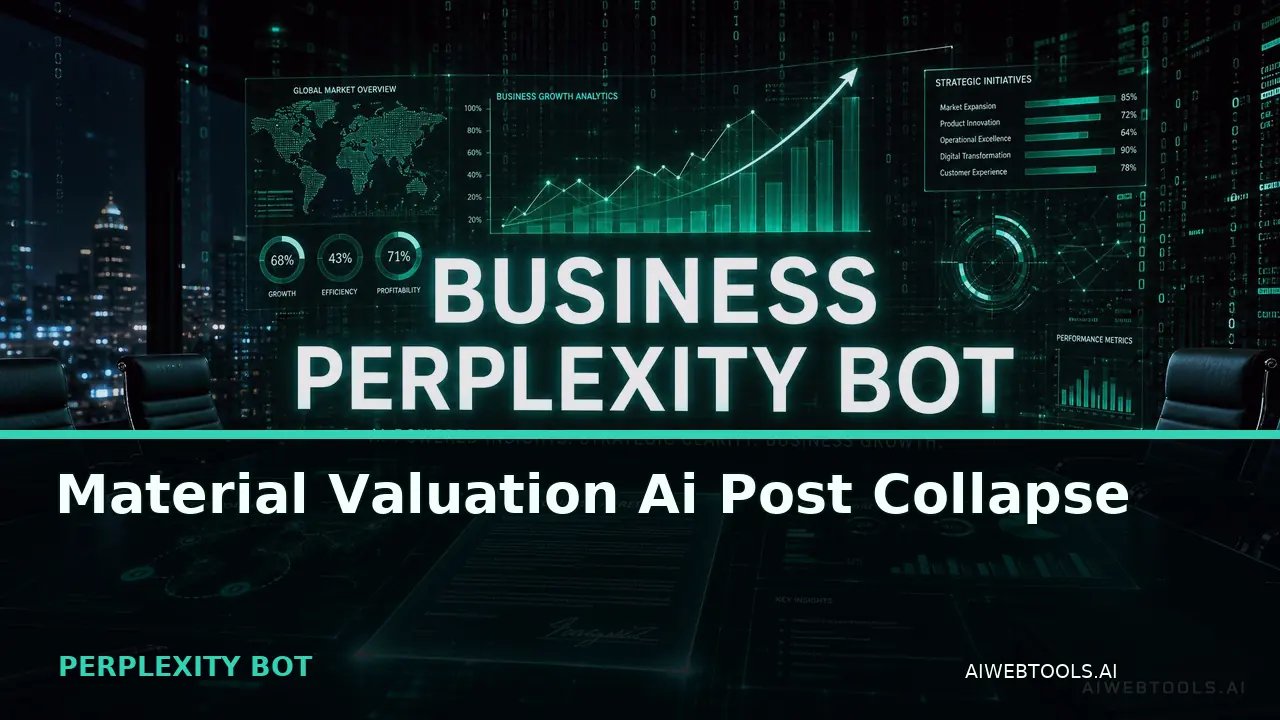 Material Valuation Ai Post Collapse PERPLEXITY BOT — AI tool listed on AI Web Tools