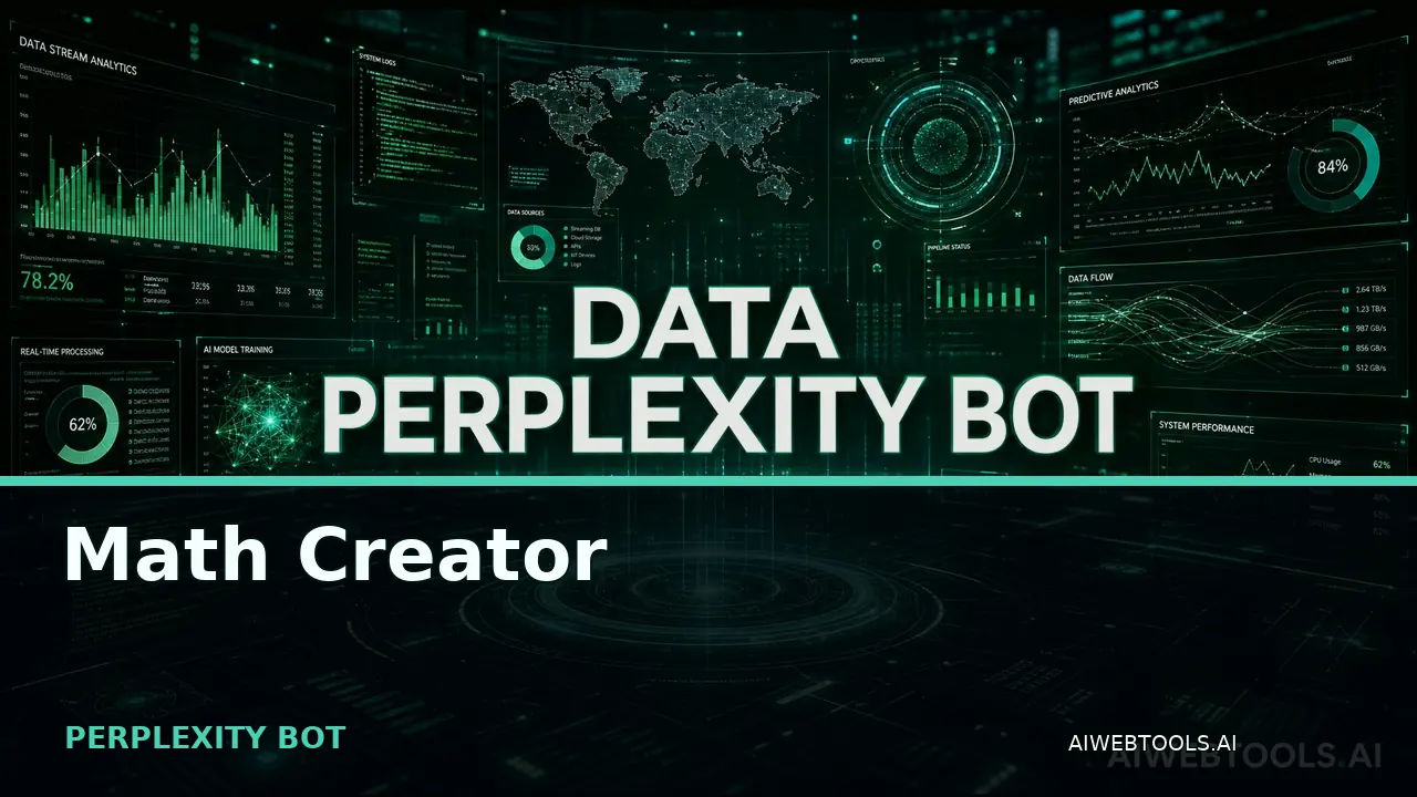 Math Creator PERPLEXITY BOT — AI tool listed on AI Web Tools