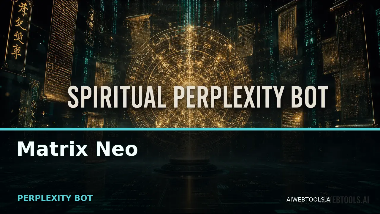 Matrix Neo PERPLEXITY BOT — AI tool listed on AI Web Tools