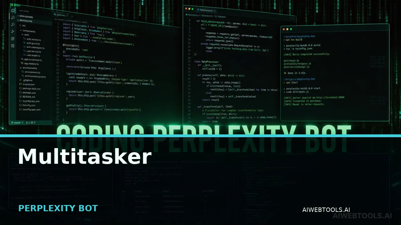 Multitasker PERPLEXITY BOT — AI tool listed on AI Web Tools