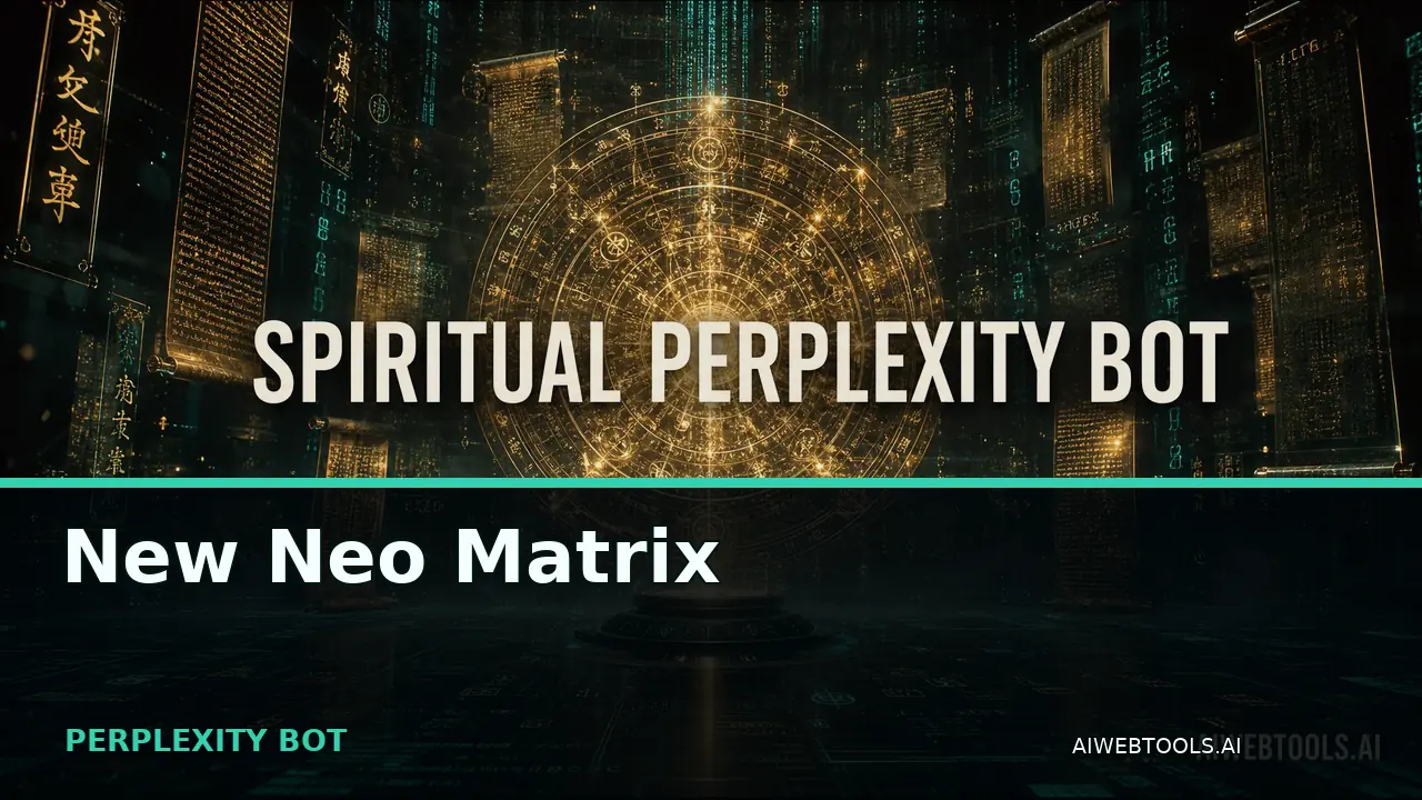 New Neo Matrix PERPLEXITY BOT — AI tool listed on AI Web Tools