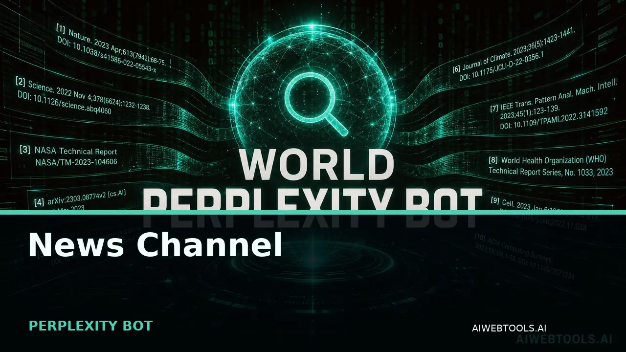News Channel PERPLEXITY BOT — AI tool listed on AI Web Tools
