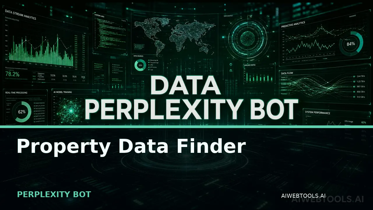 Property Data Finder PERPLEXITY BOT — AI tool listed on AI Web Tools