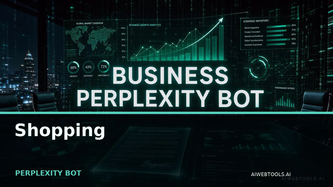 Shopping PERPLEXITY BOT — AI tool listed on AI Web Tools