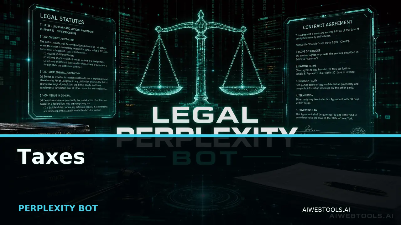 Taxes PERPLEXITY BOT — AI tool listed on AI Web Tools