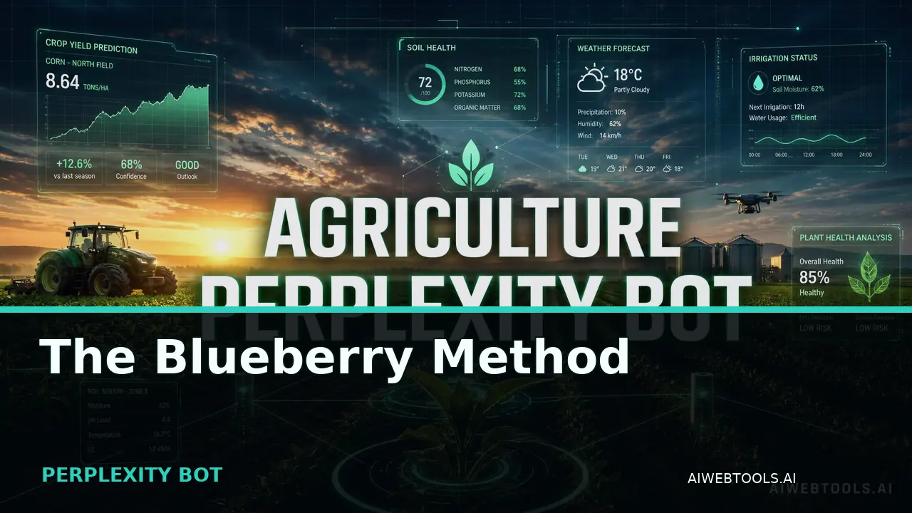 The Blueberry Method PERPLEXITY BOT — AI tool listed on AI Web Tools