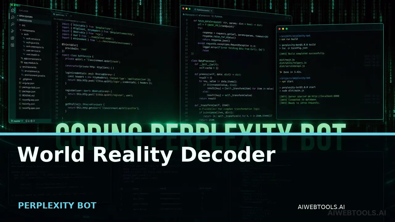 World Reality Decoder PERPLEXITY BOT — AI tool listed on AI Web Tools