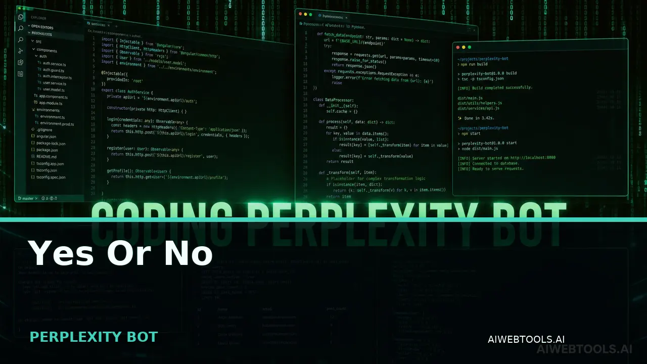 Yes Or No PERPLEXITY BOT — AI tool listed on AI Web Tools